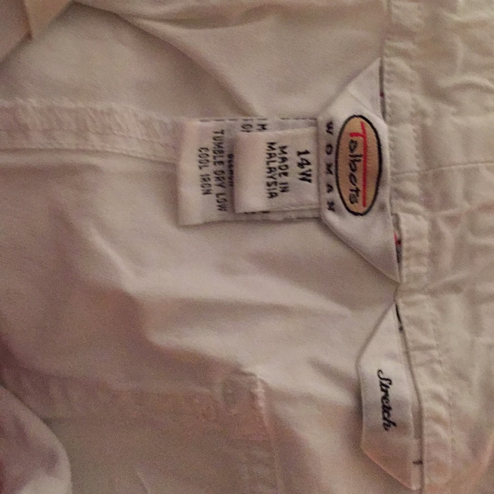 White capris - Picture 2 of 2